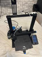 3d printer Creality ender 3v2 met extra nieuwe onderdelen., Computers en Software, 3D Printers, Ophalen, Zo goed als nieuw
