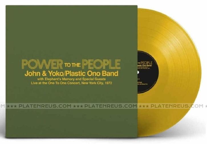 LP John & Yoko & The Power To the People Live RSD 2025 Nieuw, Cd's en Dvd's, Vinyl | Rock, Nieuw in verpakking, Poprock, 12 inch