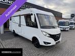 Hymer B600 MC Enkele Bedden Hefbed 2X Airco Zonnepanelen Lit, Caravans en Kamperen, Campers, 7 tot 8 meter, Diesel, Hymer, Tot en met 4