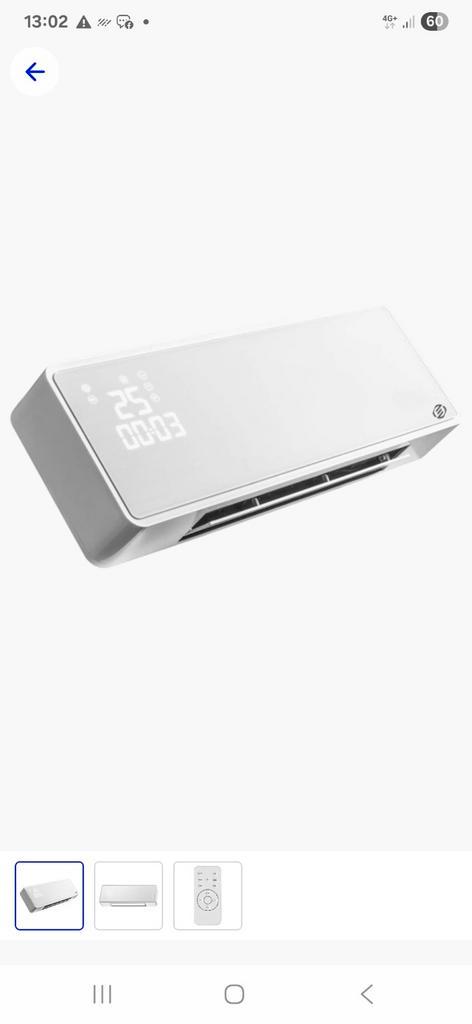 Infrarood Wandverwarming 2000W - Nieuw, Doe-het-zelf en Verbouw, Verwarming en Radiatoren, Nieuw, Kachel, 800 watt of meer, Minder dan 30 cm