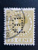 Perfin firmaperforatie B2 in nvph 157, Ophalen of Verzenden