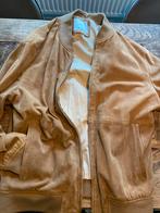 Mango Suède Leren Jas - Maat M - Nieuw!, Kleding | Heren, Ophalen of Verzenden, Nieuw, Maat 48/50 (M), Bruin