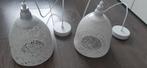 Hanglamp 2 stuks wit, Ophalen, Zo goed als nieuw, Minder dan 50 cm