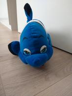 Knuffel blauwe clownsvis, Ophalen of Verzenden, Zo goed als nieuw, Overige typen