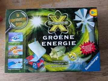 Groene energie, science, experimenteerdoos beschikbaar voor biedingen