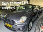 Slechts 92.000km&NAP/Mini 1.6 ONE 55KW/2012/1e eigen/zr mooi, Auto's, Mini, Voorwielaandrijving, Start-stop-systeem, 74 pk, Huisgarantie