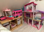 Barbie Huis, Auto, Camper en Boot - Complete Set!, Ophalen, Zo goed als nieuw, Barbie