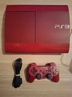 Playstation 3 Super Slim Red 12GB [CECH-4204A], Spelcomputers en Games, Spelcomputers | Sony PlayStation 3, Met 1 controller, Gebruikt