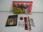 Marvel etui met potloden, gummen, liniaal, boekje NIEUW, Diversen, Schoolbenodigdheden, Ophalen of Verzenden, Nieuw