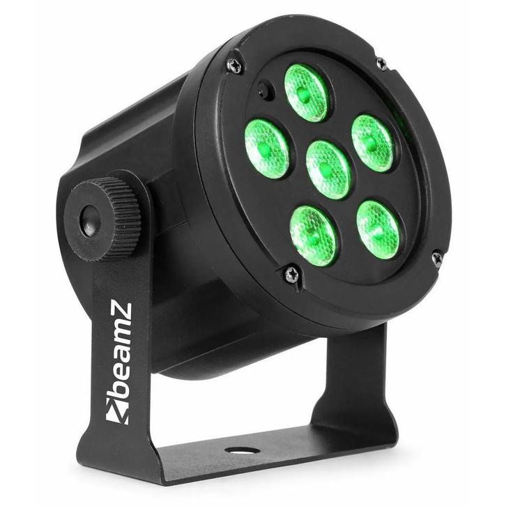 Krachtige compacte LED Par spot 6x 3W LED's, Muziek en Instrumenten, Licht en Laser, Zo goed als nieuw, Licht, Geluidgestuurd