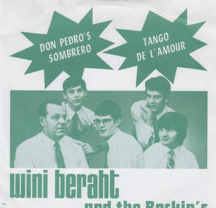 Wini Berath - Don Pedro's sombrero / Tango de l'amour, Cd's en Dvd's, Vinyl | Nederlandstalig, Gebruikt, Levenslied of Smartlap