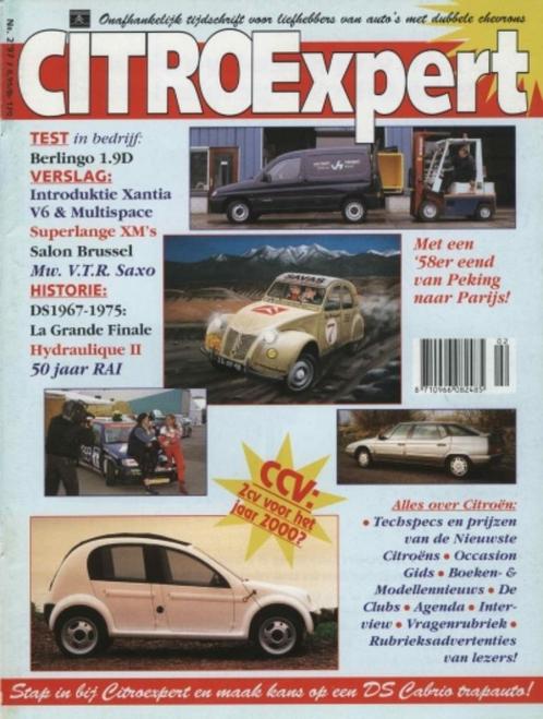 CitroExpert 2 1997 Xantia, Berlingo, DS-types, XM Majesté, Boeken, Auto's | Folders en Tijdschriften, Nieuw, Citroën, Ophalen of Verzenden
