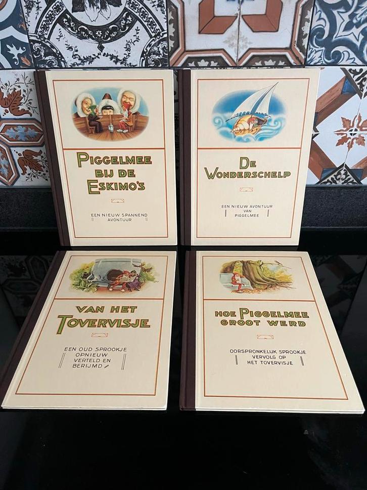 Vintage Piggelmee boekjes Van Nelle, Boeken, Kinderboeken | Jeugd | onder 10 jaar, Zo goed als nieuw, Sprookjes, Ophalen of Verzenden