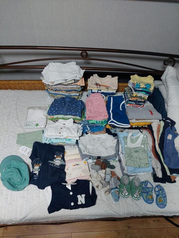 Groot jongenskleding maat 62 t/m 68 ( zomer), Kinderen en Baby's, Babykleding | Baby-kledingpakketten, Maat 62, Ophalen of Verzenden
