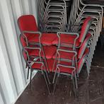 6 x stoelen met armleuningen partij stoelen, Ophalen, Gebruikt, Bruin, Vijf, Zes of meer stoelen