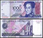 Venezuela 1998, bankbiljet van 1000 bolivares (UNC), Los biljet, Zuid-Amerika, Verzenden