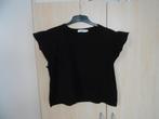 Kort zwart shirtje maat XL van Costes, Zwart, Maat 46/48 (XL) of groter, Ophalen of Verzenden, Korte mouw