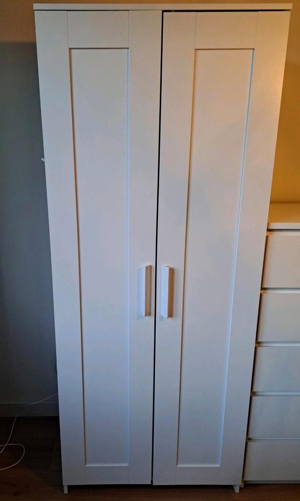 Brimnes linnenkast, Huis en Inrichting, Kasten | Kledingkasten, Gebruikt, 150 tot 200 cm, 50 tot 100 cm, 50 tot 75 cm, Ophalen