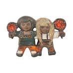 Wandsculptuur Kinderen Elisabeth Vandeweghe Perignem 30cm, Ophalen of Verzenden