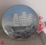 Wandbord Great Republic zeilschip Franklin Porcelain 23 cm, Ophalen of Verzenden, Zo goed als nieuw