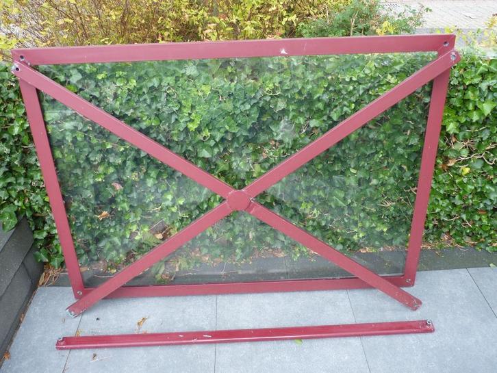 Frans balkon / balkonhek, Tuin en Terras, Tuinhekken en Hekwerk, Gebruikt, Overige typen, IJzer, Ophalen