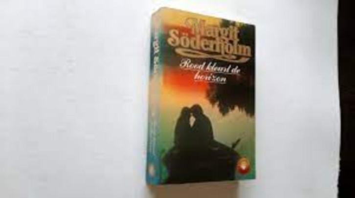 Rood kleurt de horizon / Margit Söderholm, Boeken, Romans, Zo goed als nieuw, Ophalen of Verzenden