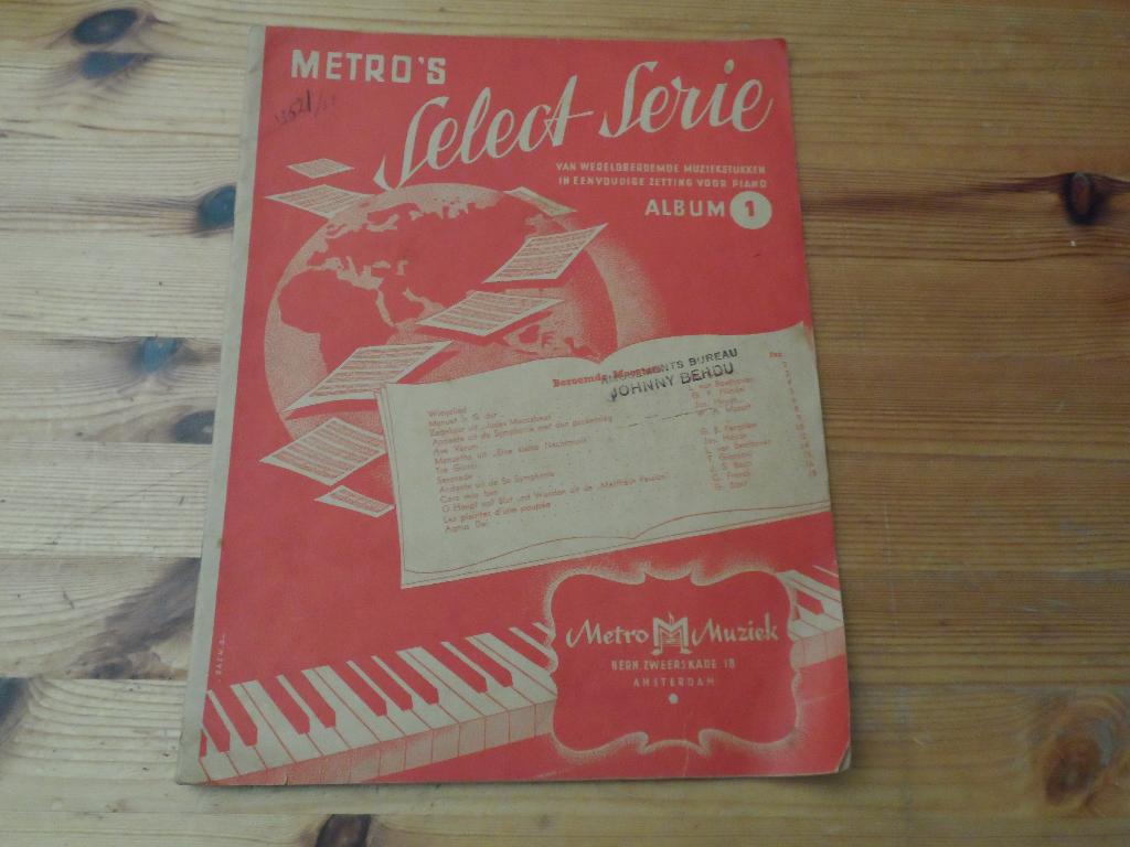Metro's select serie album 1, 2, 4, 5, 6, 8, 10 en 12, Muziek en Instrumenten, Bladmuziek, Gebruikt, Gitaar, Ophalen of Verzenden