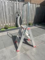 Altrex werktrap dubbel, Doe-het-zelf en Verbouw, Ophalen, Zo goed als nieuw, Minder dan 2 meter