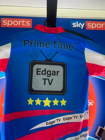 Dartshirt Matthew Edgar beschikbaar voor biedingen