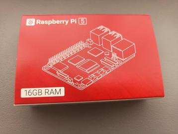 Raspberry PI5, 16GB, Nieuw beschikbaar voor biedingen