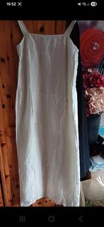 Mooi creme kleur gevoerd jurkje, maat 36, Overige kleuren, Ophalen of Verzenden, Zo goed als nieuw, Maat 36 (S)