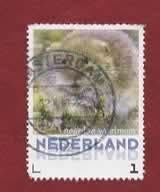 Nederland - 3013 - Pers.z. - Noorse Woelmuis - (pst. A'dam), Ophalen of Verzenden, Na 1940, Gestempeld