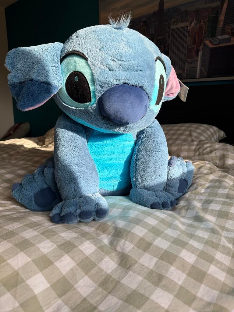 Grote Stitch Knuffel - Disneyland Parijs, Ophalen, Zo goed als nieuw, Overige typen