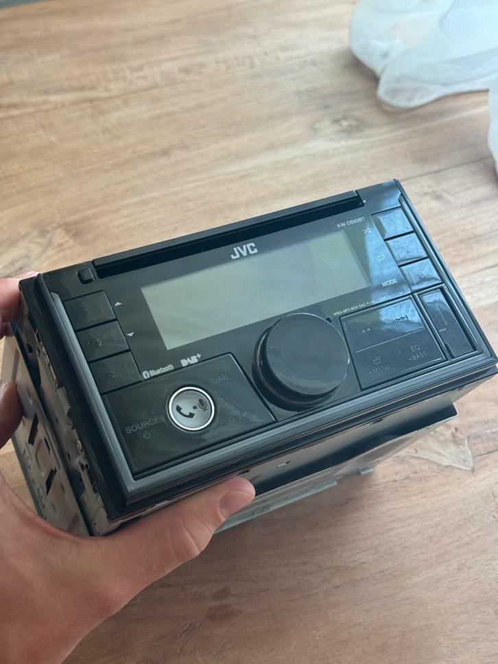 JVC 2din autoradio KW-DB93BT bluetooth DAB+ A2DP AAC, Auto diversen, Autoradio's, Zo goed als nieuw, Ophalen of Verzenden