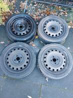 4x brede banden met velg – Aygo, C1, 107 etc., Ophalen, Gebruikt