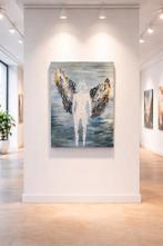 uniek abstract werk, Antiek en Kunst, Kunst | Schilderijen | Abstract, Ophalen of Verzenden