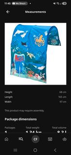 Kura Bed Tent - Oceaan Thema, Kinderen en Baby's, Speelgoed | Speeltenten, Ophalen, Zo goed als nieuw