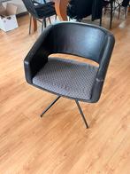 Zuiver bureau/ eetkamerstoel, Huis en Inrichting, Stoelen, Overige materialen, Gebruikt, Zwart, Ophalen of Verzenden