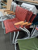 3x houe click armstoelen paprika nieuw, Ophalen, Nieuw, Aluminium