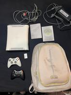 Xbox 360 met tas en 2 controllers, Ophalen, Gebruikt, Met 2 controllers
