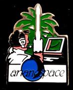 Arianespace pin, Verzamelen, Verzenden, Transport, Speldje of Pin