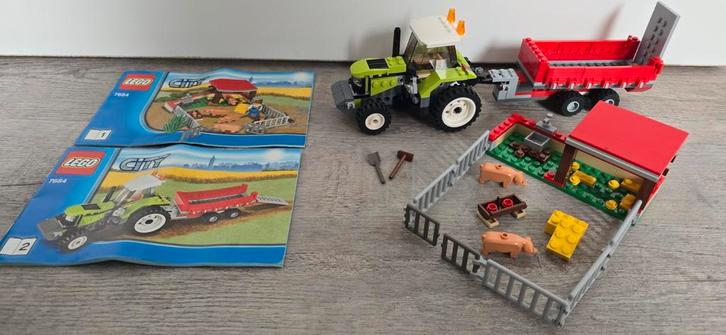 Lego 7684 Tractor en Varkensboerderij (Zonder Poppetjes), Kinderen en Baby's, Speelgoed | Duplo en Lego, Gebruikt, Lego, Losse stenen