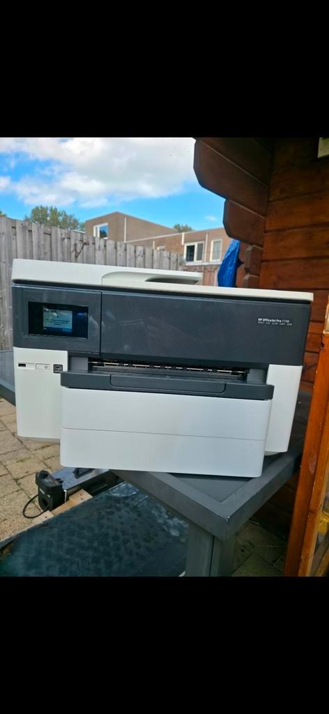 HP OfficeJet 7740 printer, Computers en Software, Printers, Gebruikt, Scannen, Draadloos, Ophalen of Verzenden