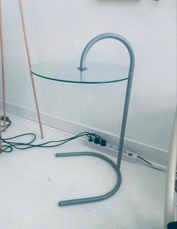 Ry Tafeltjes Chroom Glas Tjord Bjorklund Voor Ikea beschikbaar voor biedingen