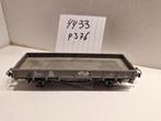 Märklin 4433 NS platte bakwagon, grijs, 1986, Hobby en Vrije tijd, Modeltreinen | H0, Wisselstroom, Wagon, Ophalen of Verzenden