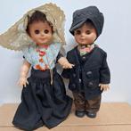 Vintage Poppen Set - Nederlandse Klederdracht - Zeeland, Verzamelen, Poppen, Ophalen of Verzenden, Gebruikt, Pop