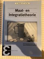 Maat- en Integratietheorie, Ophalen of Verzenden, Zo goed als nieuw, Natuurwetenschap