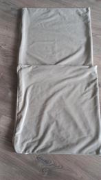 2x zachte kussenhoezen 45x 45, Ophalen of Verzenden, Zo goed als nieuw, Vierkant