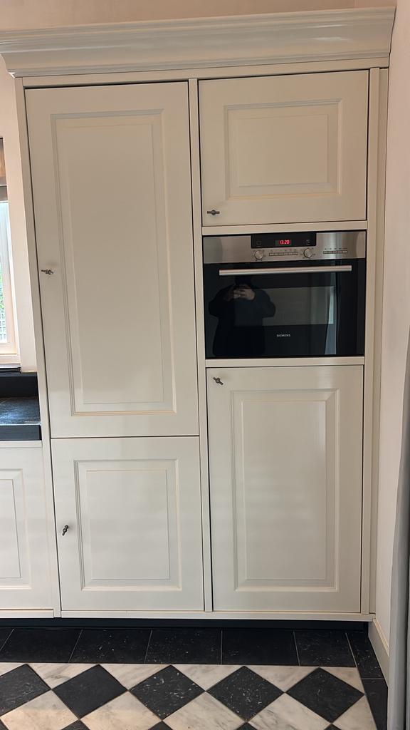 Super goede keuken + eiland van marmer, Huis en Inrichting, Keuken | Complete keukens, Zo goed als nieuw, Overige typen, Graniet of Steen