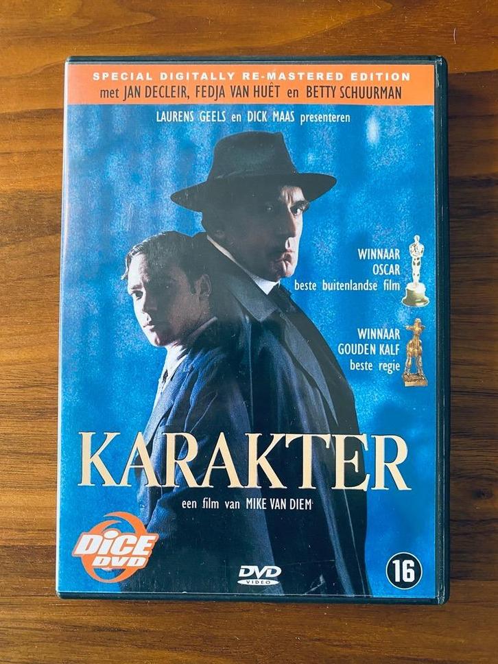 DVD: Karakter, Cd's en Dvd's, Dvd's | Nederlandstalig, Gebruikt, Film, Drama, Vanaf 16 jaar, Ophalen of Verzenden